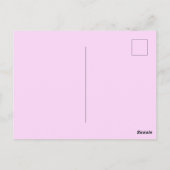 kortstondige schets briefkaart (Achterkant)