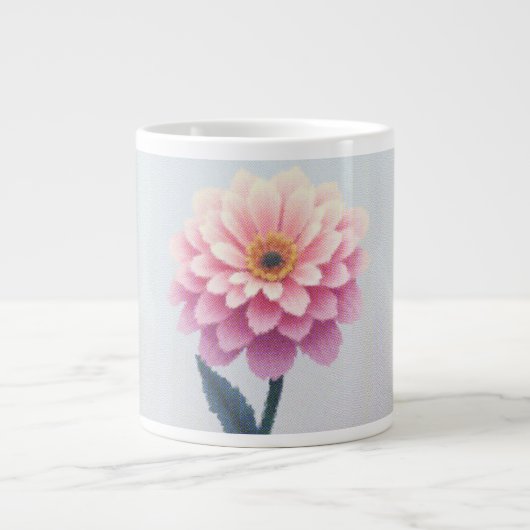 kortstondige schets grote koffiekop (Voorkant)