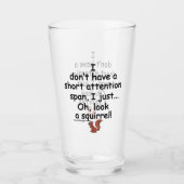 Kortstondige spaaneekhoorn glas (Voorkant)