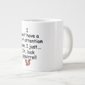 Kortstondige spaaneekhoorn grote koffiekop (Voorkant rechts)