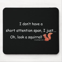 Kortstondige spaaneekhoorn muismat