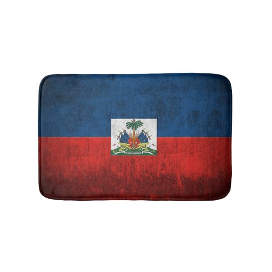 Kortstondige vlag van Haïti Badmat (Voorkant)