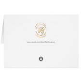 Kortstondige Waterverf Koraal Dank je wel (Achterkant Horizontaal)