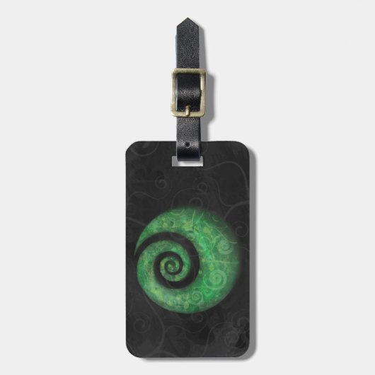 koru bagagelabel (Voorkant verticaal)