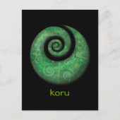 koru briefkaart (Voorkant)