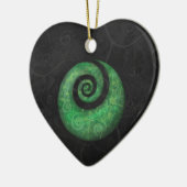 koru keramisch ornament (Links)