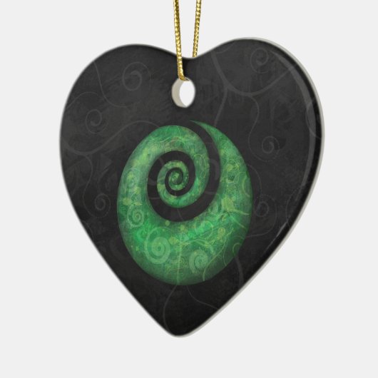 koru keramisch ornament (Links)