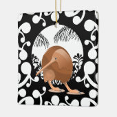 Koru Kiwi Keramisch Ornament (Links)