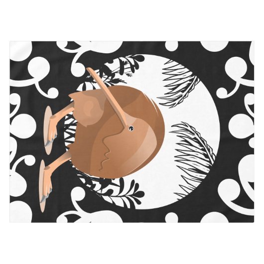 Koru Kiwi Tafelkleed (Voorkant (Horizontaal))