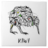 Koru Kiwi Tegeltje (Voorkant)