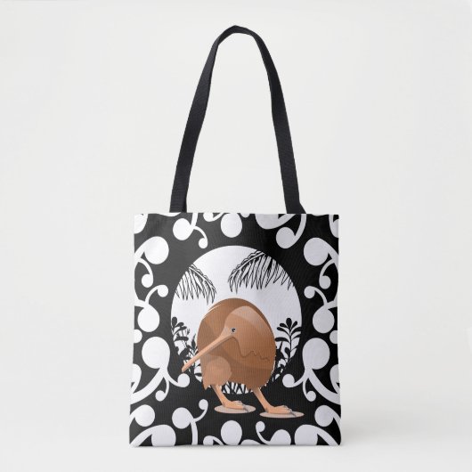 Koru Kiwi Tote Bag (Voorkant)