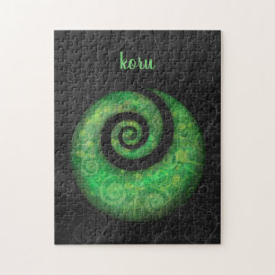 koru - nieuwe fern legpuzzel