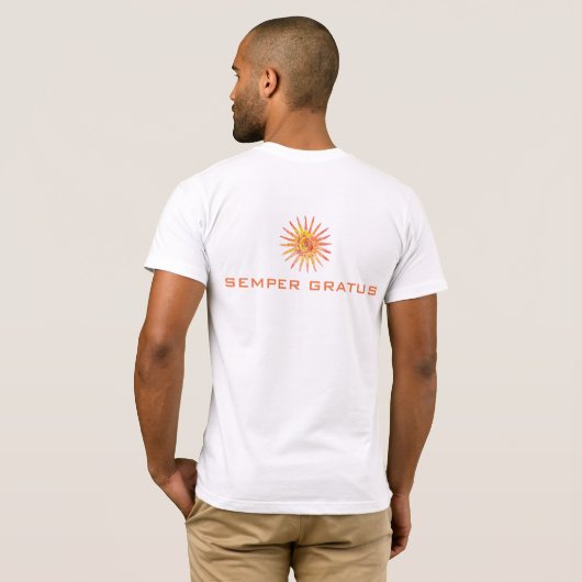 KORU SUN BLAZE T-SHIRT (Achterkant volledig)