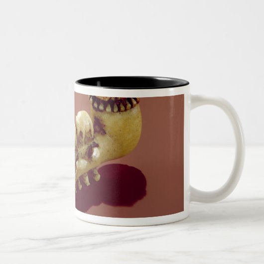 Korvack-pijp met gekarfde pooire Beren Tweekleurige Koffiemok (Rechts)