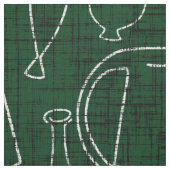 Korven en pitchers met weventextuur stof (Swatch)