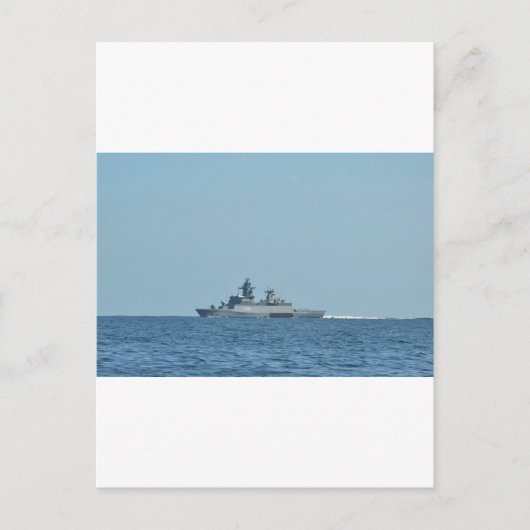 Korvette Braunschweig Briefkaart (Voorkant)