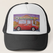 korvette schilderijen 005 trucker pet (Voorkant)
