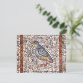 Kos Bird Mosaic Briefkaart (Staand voorkant)