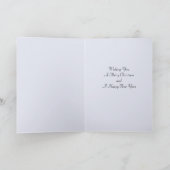 Kos Bird Mosaic Christmas Wenskaart Feestdagen Kaart (Binnen)