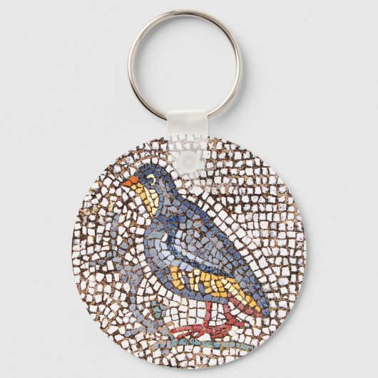 Kos Bird Mosaic Sleutelhanger (Voorkant)