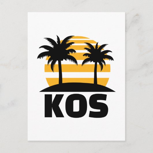 Kos Briefkaart (Voorkant)