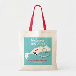 Kos Destination Wedding Tote Bag