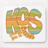 KOS Greece custom mousepad Muismat (Voorkant)