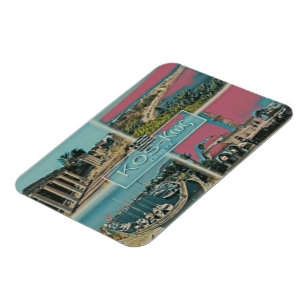 Kos - Griekenland - Mozaïek - Magneet