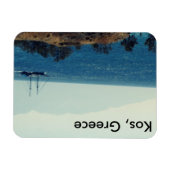 Kos, Griekenland Piratenschip in het Zee Magnet Magneet (Horizontaal)