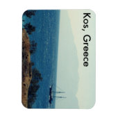 Kos, Griekenland Piratenschip in het Zee Magnet Magneet (Verticaal)