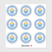 KOS Island, Greece Multiple Pack Sticker (Vel)