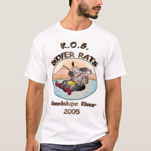 KOS RIVER RATS 2005 T-SHIRT (Voorkant)