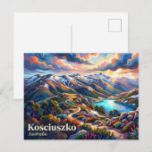 Kosciuszko National Park Australië Briefkaart (Voorkant / Achterkant)