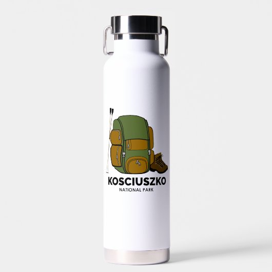 Kosciuszko National Park Backpack Waterfles (Voorkant)