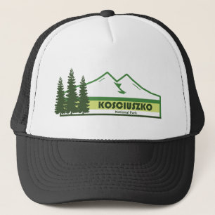 Kosciuszko National Park Groene Strepen Trucker Pet