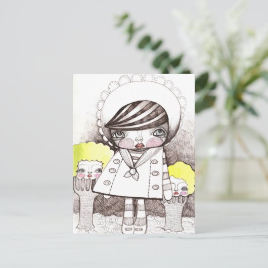 Kosharek Art Briefkaart (Staand voorkant)