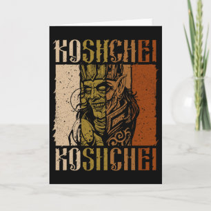 Koshchei Onsterfelijke Afkomst Heidendom Oekraine  Kaart