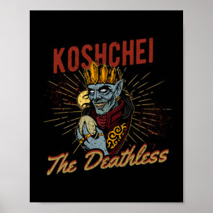 Koshchei Onsterfelijke Afkomst Heidendom Oekraine  Poster