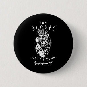 Koshchei Onsterfelijke Afkomst Heidendom Oekraine  Ronde Button 5,7 Cm