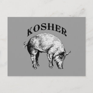 Kosher Briefkaart