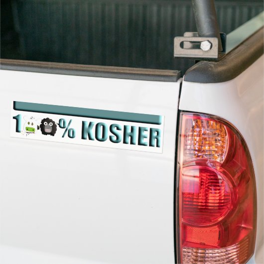 Kosher Bumpersticker (Op Truck)