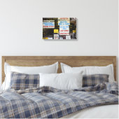 Kosher Deli Meats Knish New York City Foto Canvas Afdruk (Insitu (Slaapkamer))