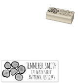 Kosher Dill Pickle Chips Foodie Food Personalized Rubberstempel (Gestempeld)