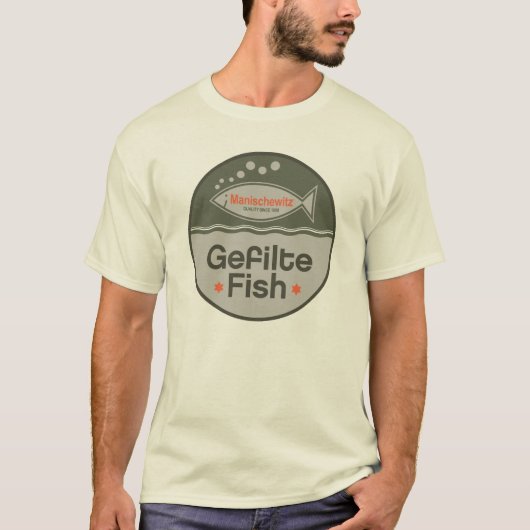 KOSHER GEFILTE FISH TSHIRT (Voorkant)