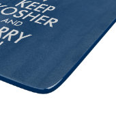 Kosher houden en doorgaan snijplank (Hoek)