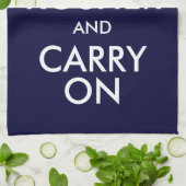 Kosher houden en doorgaan theedoek (Gevouwen)