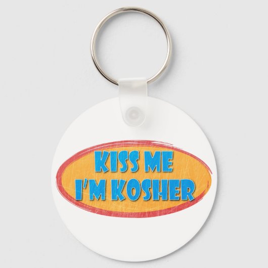 Kosher Humor Sleutelhanger (Voorkant)