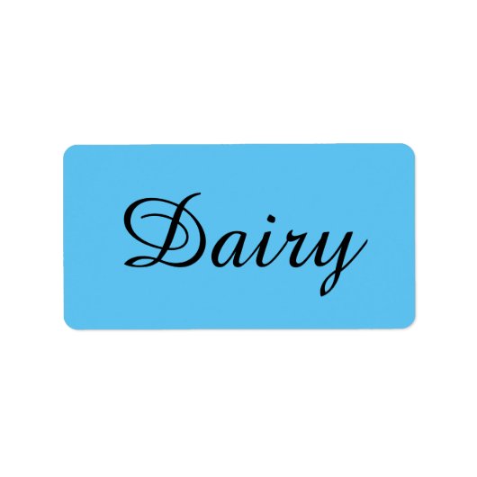 Kosher Kitchen Stickers labels zuivelmelkkoek (Voorkant)