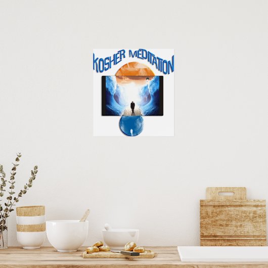 Kosher Mediation Poster (Keuken)