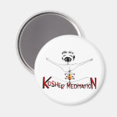 Kosher Meditation Magneet (Voorkant / Achterkant)
